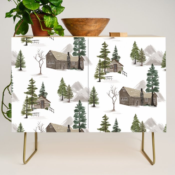 Cozy In Pines Credenza Gallery Image 1
