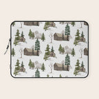 Cozy In Pines Laptop Sleeve Gallery Image 1