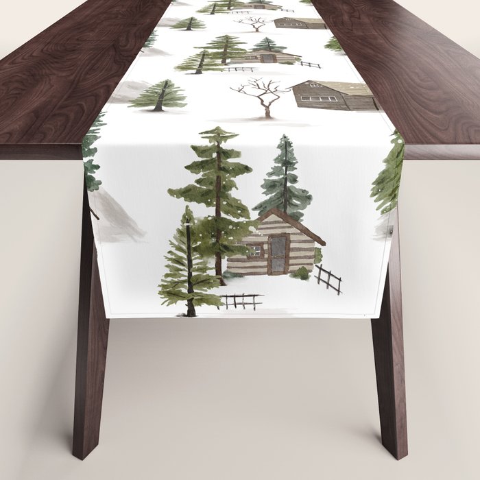 Cozy In Pines Table Runner Gallery Image 1