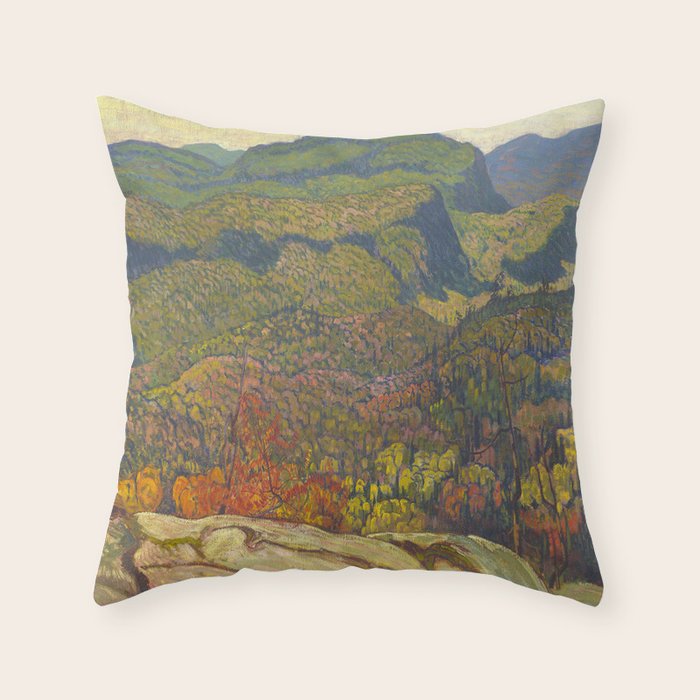 J.E.H. McDonald Forest Wilderness, 1921, McMichael Canadian Art Collection Throw Pillow Gallery Image 6