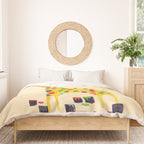 Paint by number giraffe Duvet Cover Gallery Image 3
