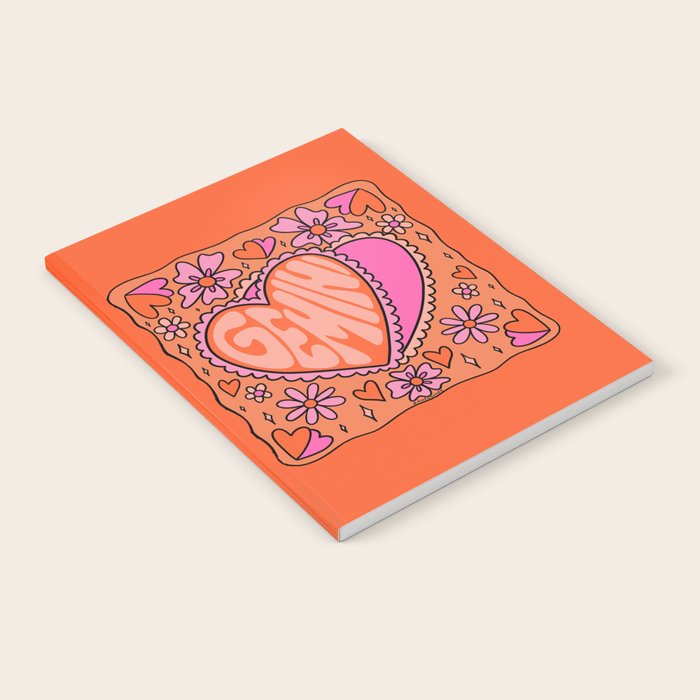 Gemini Heart Notebook Gallery Image 1