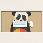 Giant Panda Desk Mat Gallery Image 1