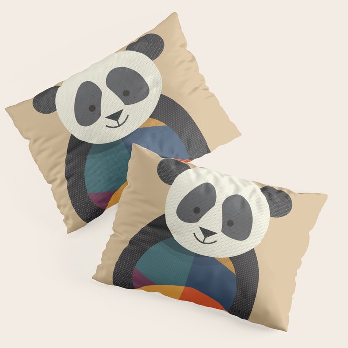 Giant Panda Pillow Sham Gallery Image 3