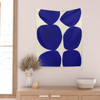 Abstract Cut-out 01 Wall Tapestry Gallery Image 2