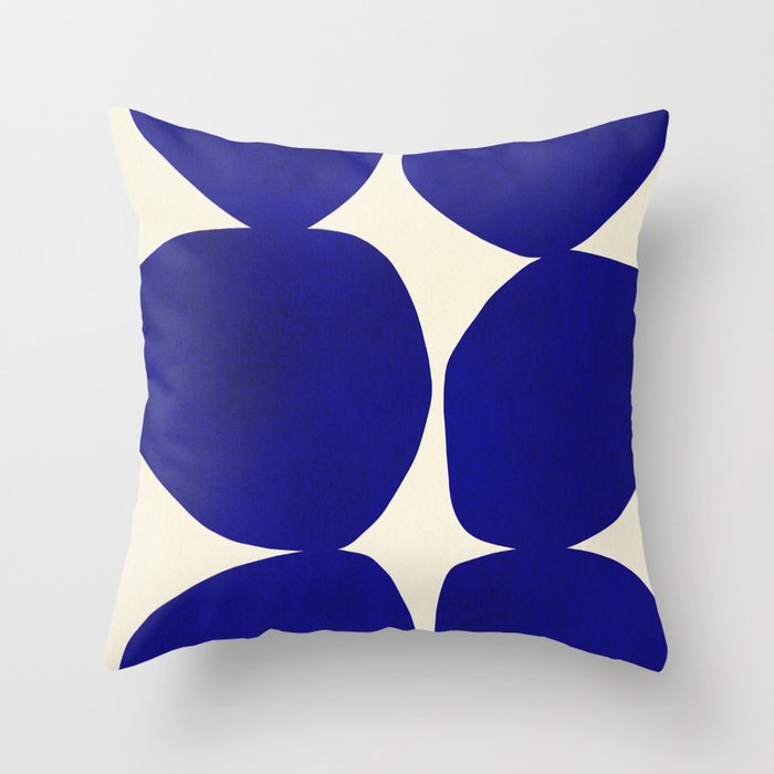 Abstract Cut-out 01 Throw Pillow Gallery Image 6