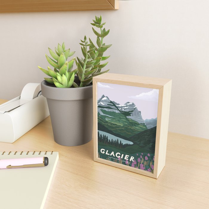 Glacier National Park Mini Art Print Gallery Image 2