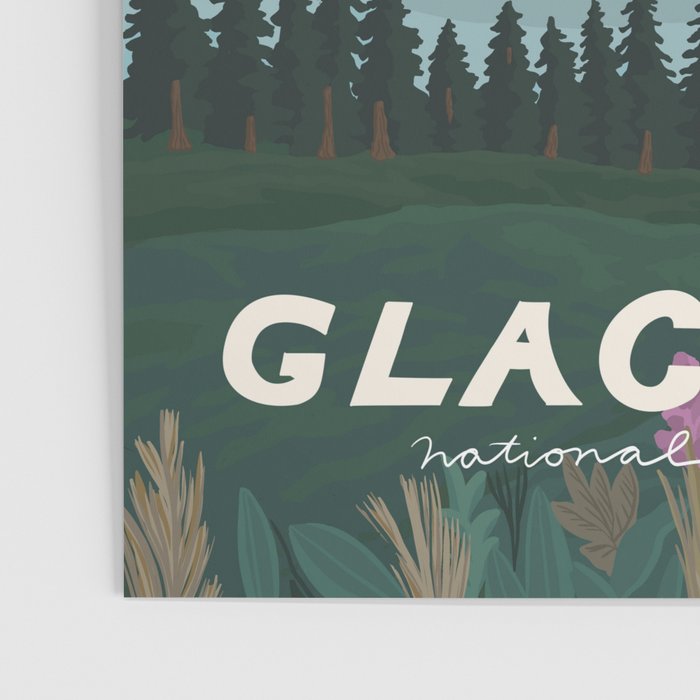 Glacier National Park Poster Gallery Image 3