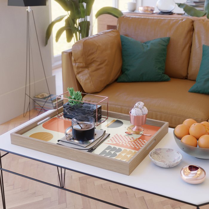 Mid-century no1 Serving Tray Gallery Image 2