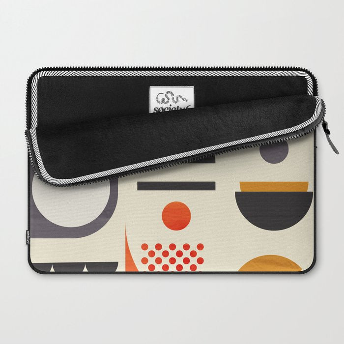 Mid-century no1 Laptop Sleeve Gallery Image 2