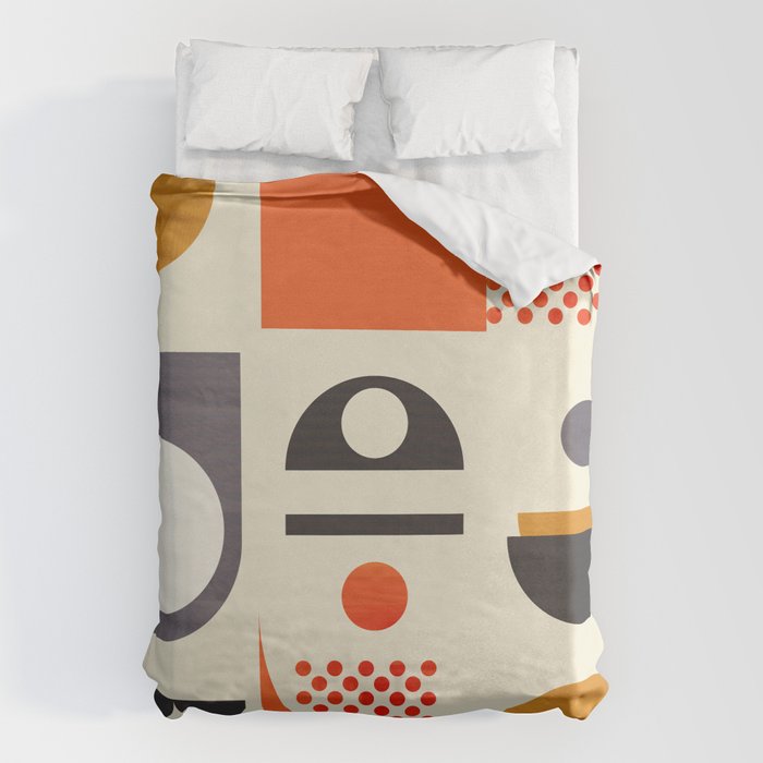 Mid-century no1 Duvet Cover Gallery Image 1