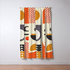 Mid-century no1 Window Curtain Gallery Image 3