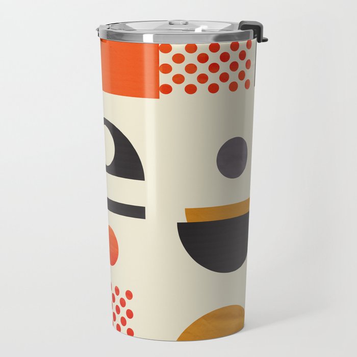 Mid-century no1 Travel Mug Gallery Image 2