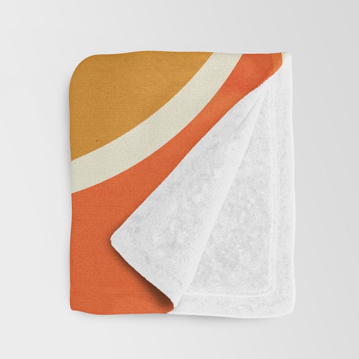 Mid-century no1 Throw Blanket Gallery Image 3