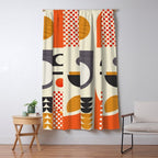 Mid-century no1 Window Curtain Gallery Image 5