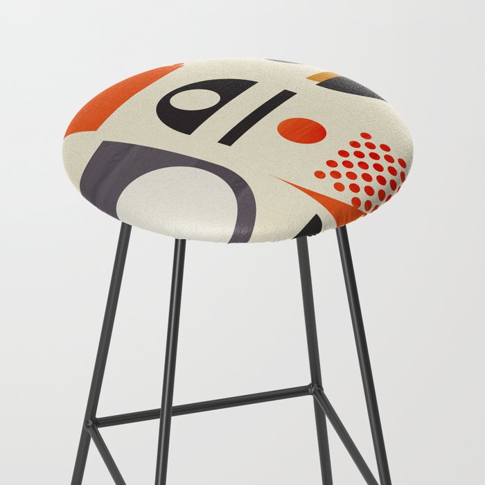 Mid-century no1 Stool Gallery Image 2