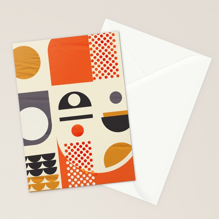 Mid-century no1 Stationery Card Gallery Image 2