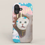 Meow // Cat Transformation iPhone Case Gallery Image 1