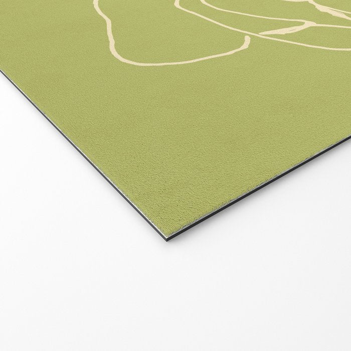 Line Drawing Flowers 2 Welcome Mat Gallery Image 2