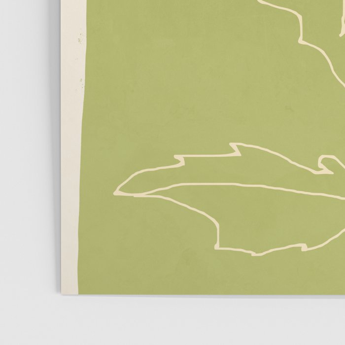 Line Drawing Flowers 2 Poster Gallery Image 3