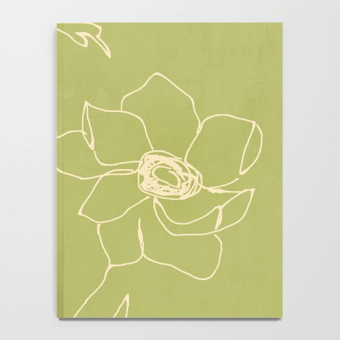 Line Drawing Flowers 2 Notebook Gallery Image 4