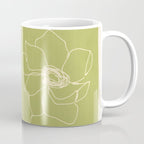 Line Drawing Flowers 2 Coffee Mug Gallery Image 1