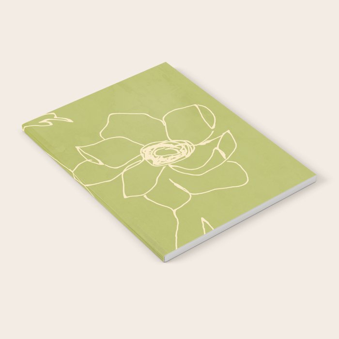 Line Drawing Flowers 2 Notebook Gallery Image 2