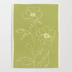 Line Drawing Flowers 2 Poster Gallery Image 4
