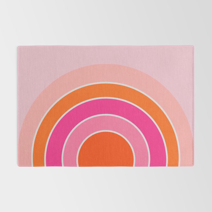 Rainbow sunset Rug Gallery Image 2