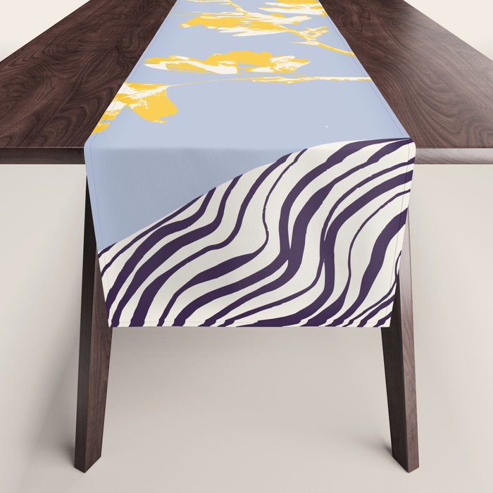 Plant based happyness Hawthorn still life Table Runner Gallery Image 1