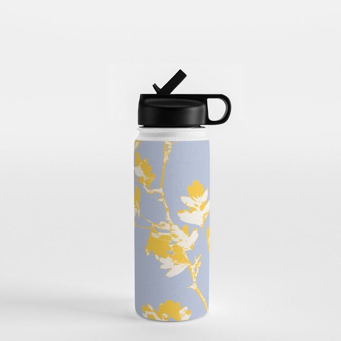 Plant based happyness Hawthorn still life Water Bottle Gallery Image 1