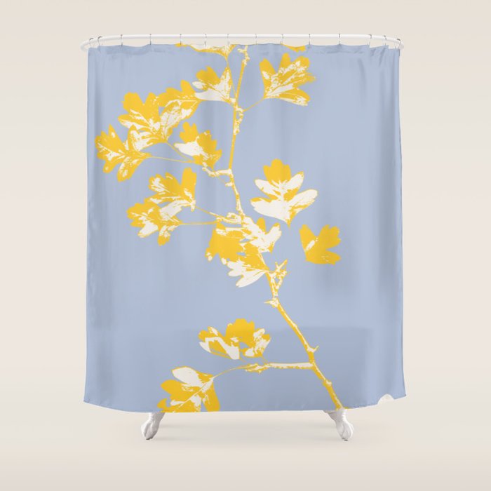 Plant based happyness Hawthorn still life Shower Curtain Gallery Image 1