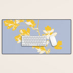 Plant based happyness Hawthorn still life Desk Mat Gallery Image 1