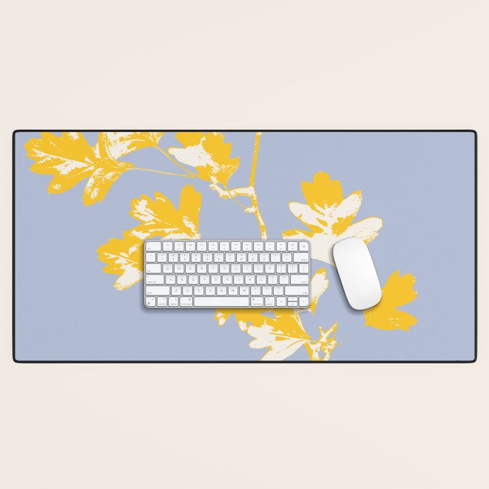 Plant based happyness Hawthorn still life Desk Mat Gallery Image 1