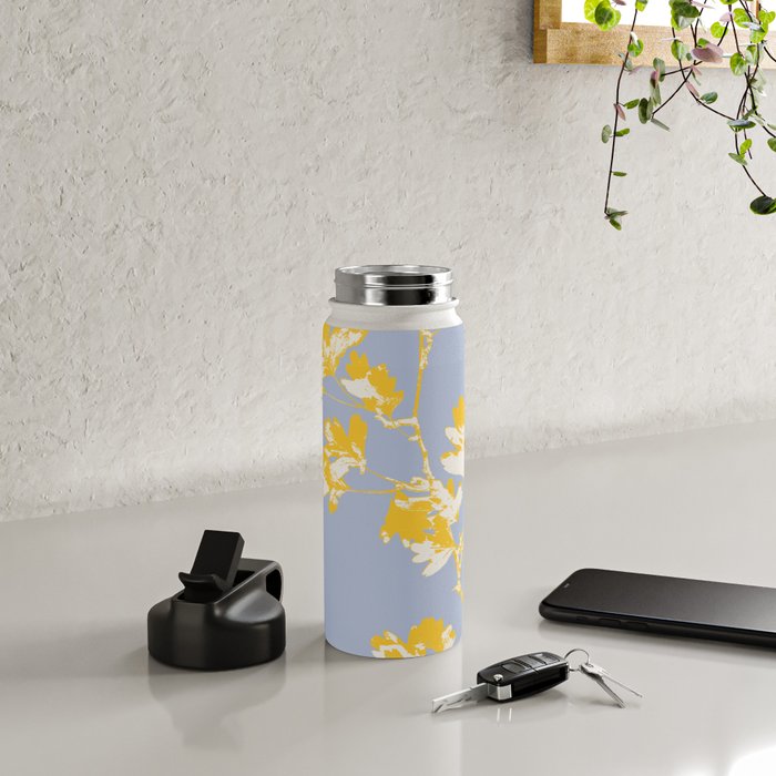 Plant based happyness Hawthorn still life Water Bottle Gallery Image 4
