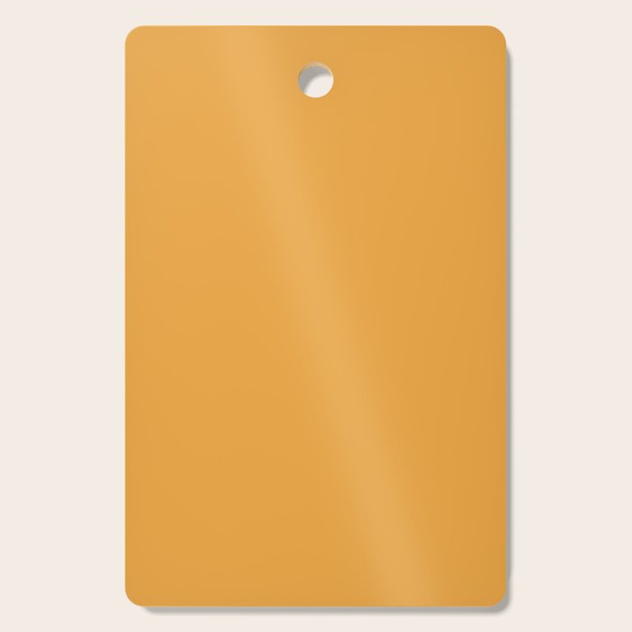 Apricot Orange Solid Color Cutting Board Gallery Image 1