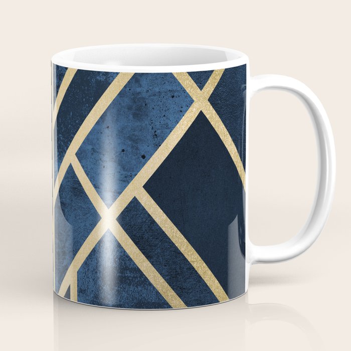 Art Deco Midnight Coffee Mug Gallery Image 1