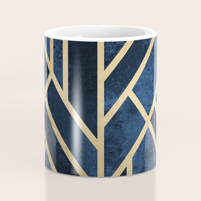 Art Deco Midnight Coffee Mug Gallery Image 4