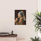 Girl With Iced Latte Poster Gallery Image 2