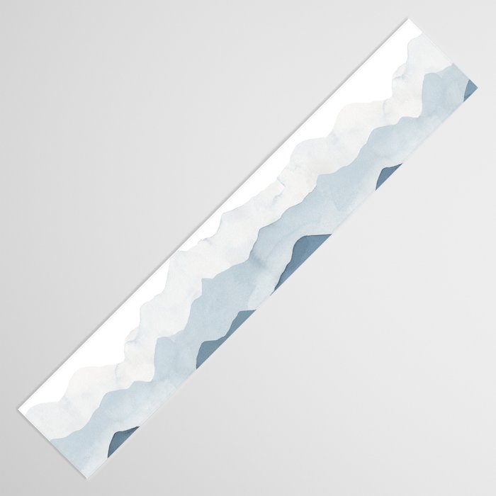 Indigo Mountains Landscape Table Runner Gallery Image 3