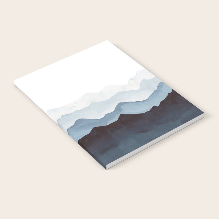 Indigo Mountains Landscape Notebook Gallery Image 1
