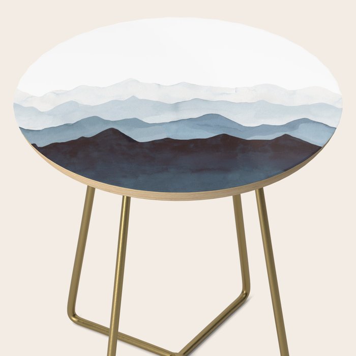 Indigo Mountains Landscape Side Table Gallery Image 2