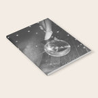 Disco Night | Black & White Photography | Vintage Photo Art Print | Groovy Christmas Party Notebook Gallery Image 2