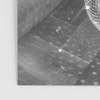 Disco Night | Black & White Photography | Vintage Photo Art Print | Groovy Christmas Party Poster Gallery Image 3