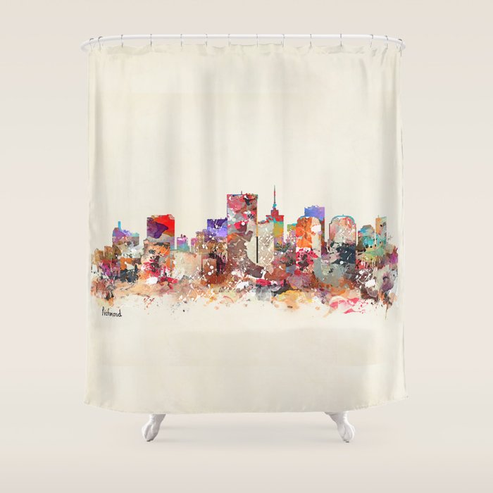 richmond virginia  Shower Curtain Gallery Image 1