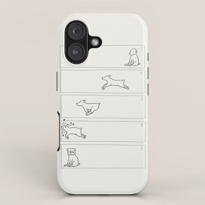 From Dog To Pug iPhone Case Gallery Image 1