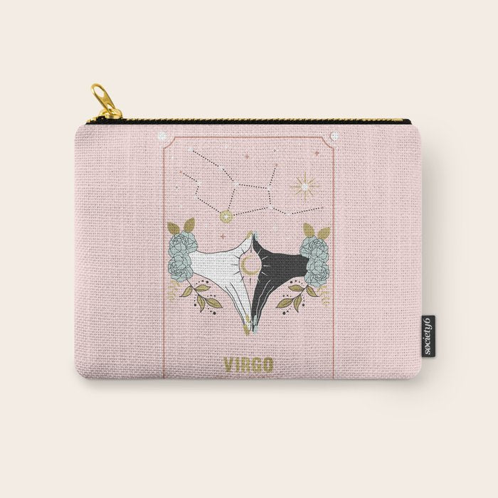 Virgo Zodiac Series Carry All Pouch Gallery Image 1