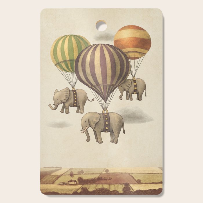 Flight of The Elephants Cutting Board Gallery Image 1