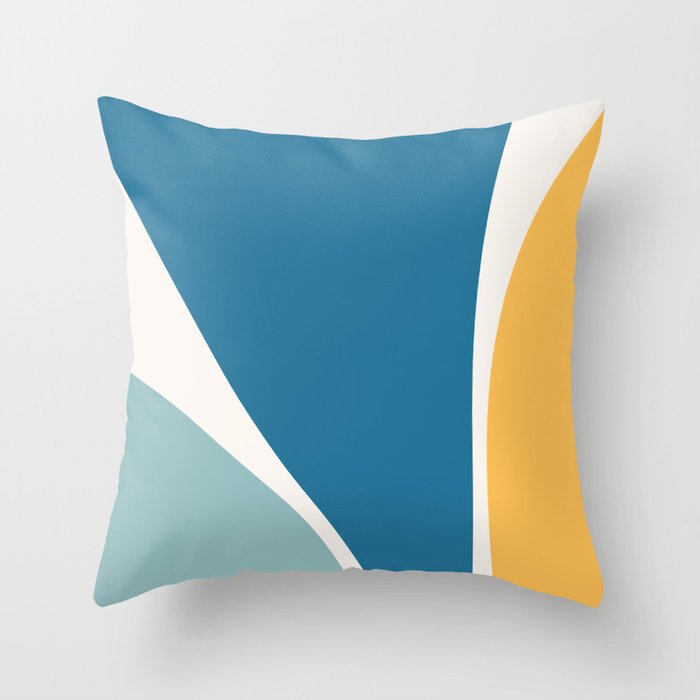 Minimalist Plant Abstract LXI Throw Pillow Gallery Image 6