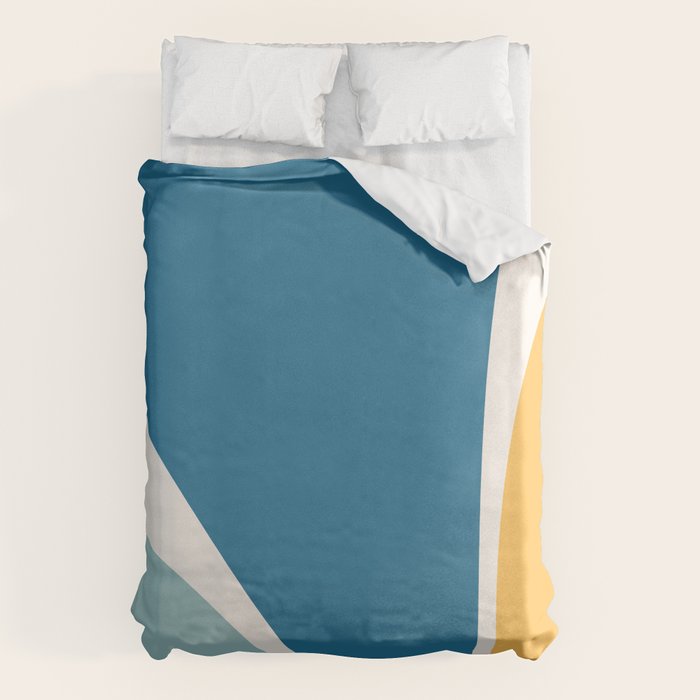 Minimalist Plant Abstract LXI Duvet Cover Gallery Image 1